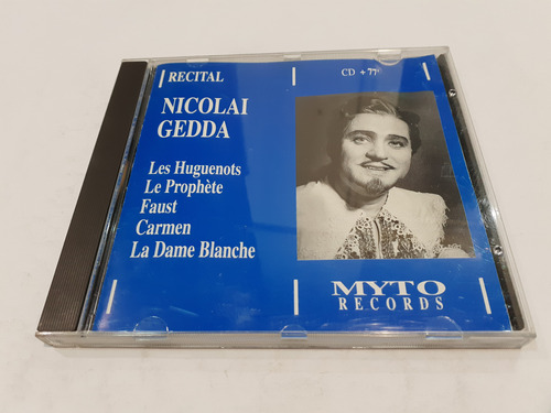 Recital, Nicolai Gedda - Cd 1991 Italia Nm 9/10