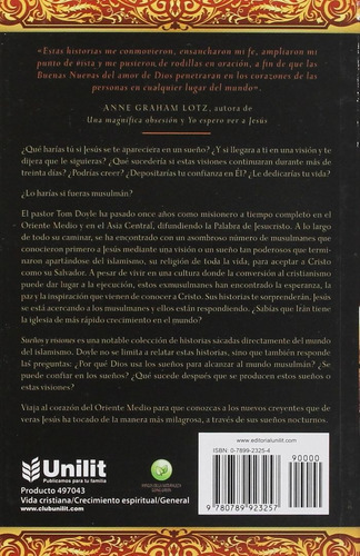 Sueños Y Visiones, De Tom Doyle. Editorial Unilit En Español