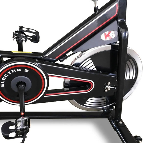 Bicicleta Estática Spinning Clásica Rueda De 13 Kg K6