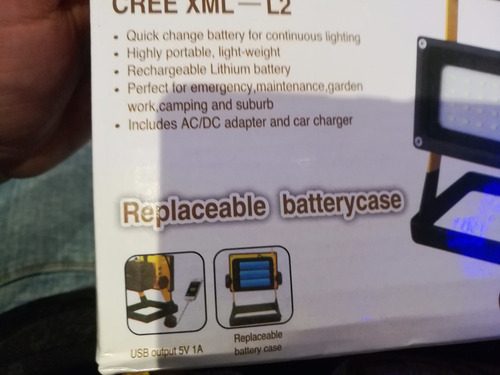 Lampara Led Emergencia Recargable Vea Video