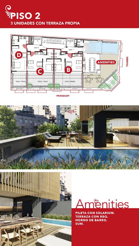 Imagen 8 de 15 de Venta Duplex 2amb+atico Esq Thames Y Paraguay
