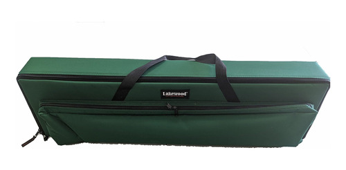 Lakewood Pesca Verde Caña Hielo Mediana Caddie W Correa