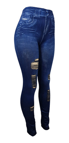 Kit Com 10 Leg Fake Imita Jeans - Promocao Revenda