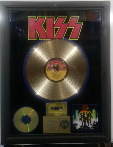 Kiss Disco De Oro Love Gun Certificado Riaa Import Jvx Sgn
