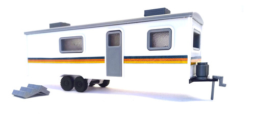 Casilla Rodante Larga Escala Ho 1/87 Ferromodelismo  3d 