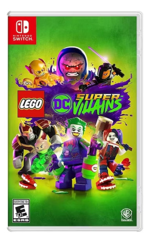 Lego Dc Super Villains Nintendo Switch Físico Nuevo Sellado