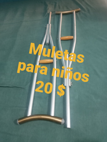 Muletas Axilar Ajustable  Para Niños