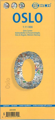 Libro: Oslo Borch Map 1:(english, French And German Edition)