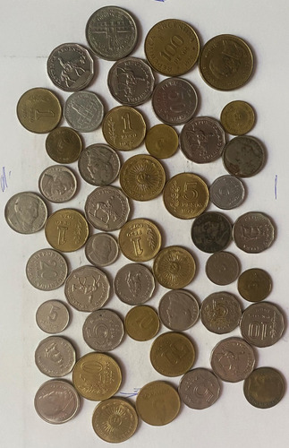 Argentina 100 Monedas Modernas, Lote,  952/10m