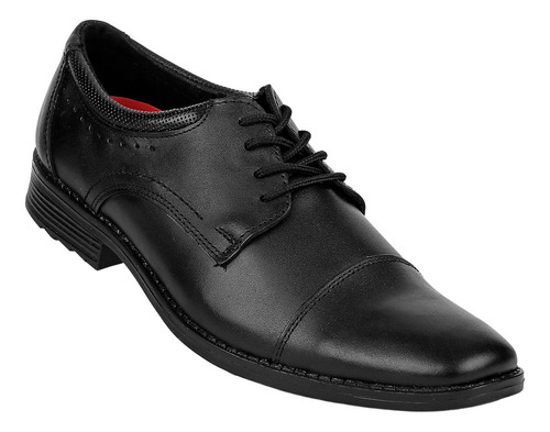 Zapato Vestir Oxford Hombre Negro Piel Stfashion 21003702