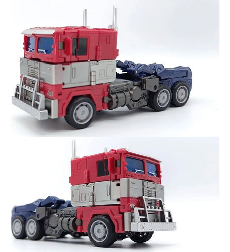 . Transformers 7 Optimus Prime Camiones Deformable Miniatura