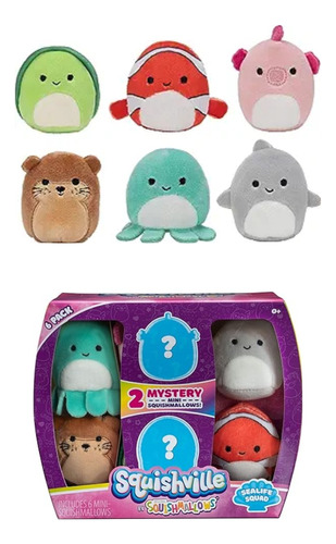 Peluches Squishy Squismallow Original Set