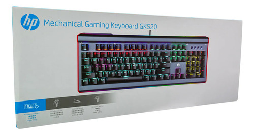 Teclado Hp K500f Rgb Retroiluminado Gaming