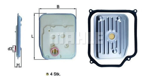 Kit Filtro Caja Automatica Vw Bora | Castellmar