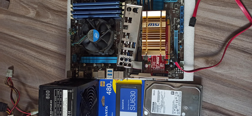 Combo Pc, Mother, 4 Gbram+i5 2300+video+fuente+2 Hdd Regalo (Usado)