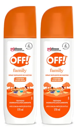 comprar Relente Contra Insetos Off 170ml 2un Spray 