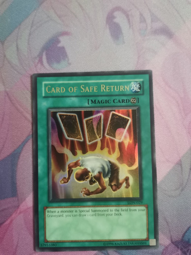 Card Of Safe Return 1996 Lon 050 Ultra Rara Yugioh