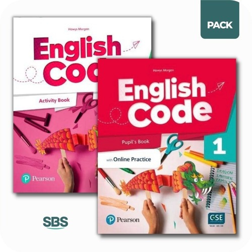 English Code 1 - Student's Book + Workbook Pack - 2 Libros*-