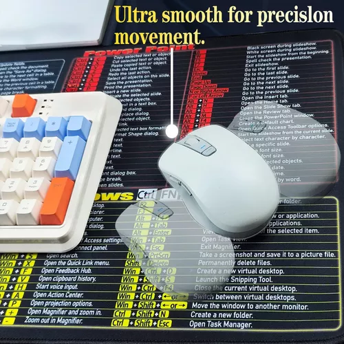 Alfombrilla Xl Antideslizante Para Mouse Excel/word/powerp