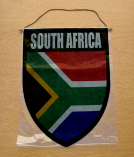 Banderin Shield 40cm Bandera De Sudafrica