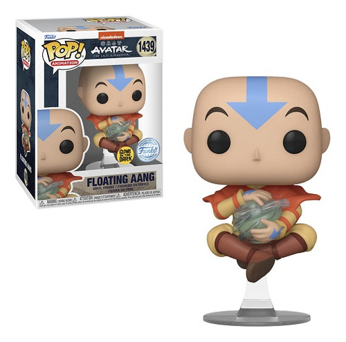 Funko Pop Avatar Floating Aang 1439 Exclusivo