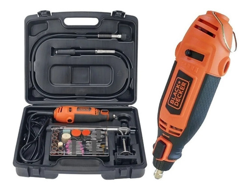 Imagen 1 de 4 de Mini Torno Minitorno + Accesorios Black + Decker Rt18ka