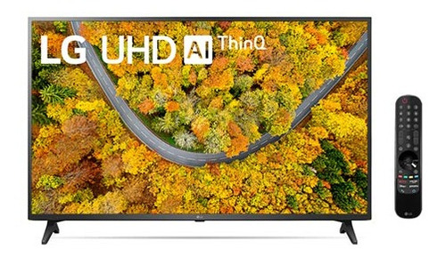 Imagem 1 de 9 de Smart Tv 4k LG Led 65 Thinq Ai, Alexa, Smart Magic-65up7550p