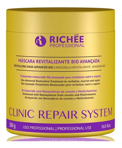 Máscara Revitalizante Clinic Repair System 500g Richée