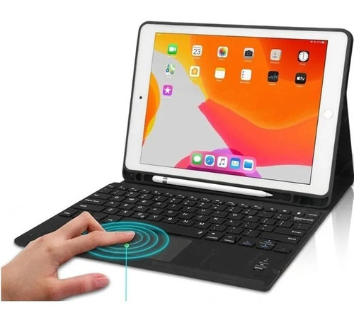 Carcasa Con Teclado Touchpad Para iPad 9gen 10.2