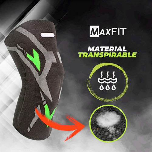 Par Rodillera Deportiva Compresión Protección Maxfit / Hx946
