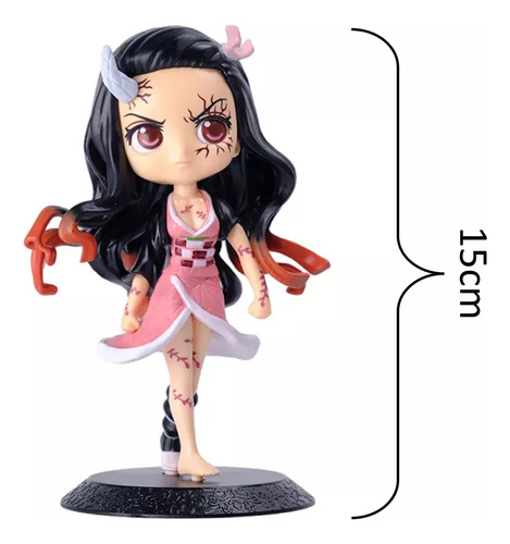Demon Slayer | Nezuko Poderosa Sin Bambú Kawaii 15cm