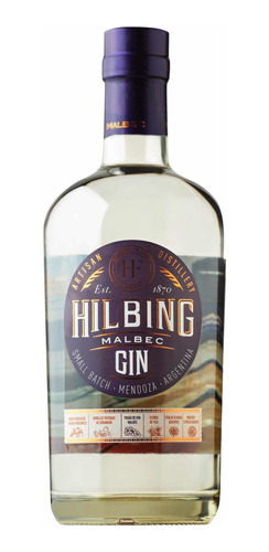 Gin Hilbing London Dry Malbec 750 Ml