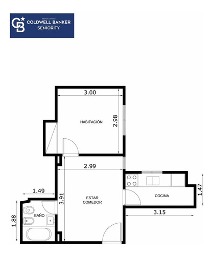 Venta Departamento 2 Ambientes En Recoleta!