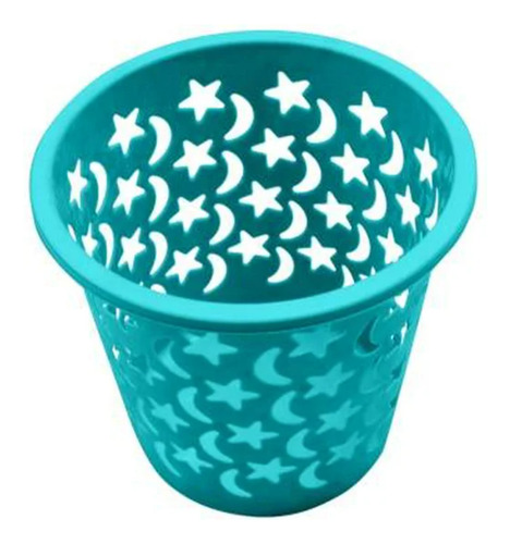 Bote De Basura Chico Diseño Stars 3 Colores 2 Piezas Agua