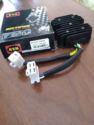 Regulador De Corriente Moto Gy6/scooter 7 Cables