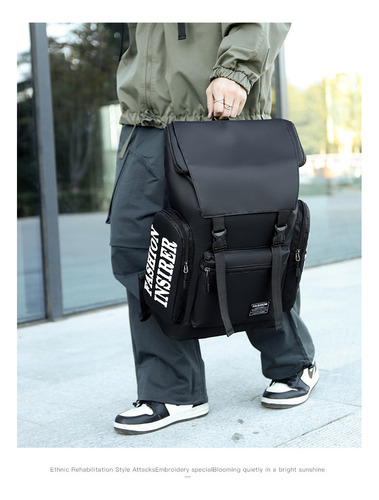 Applicable To: Mochila Antirrobo Impermeable A Portátil Mochila De Viaje Mochila Escolar De Con Interfaz Usb Negro