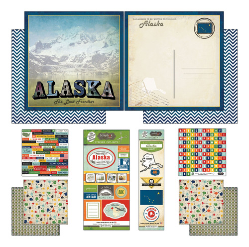 Scrapbook Customs Kit De Lbumes De Recortes De Papel Y Calco