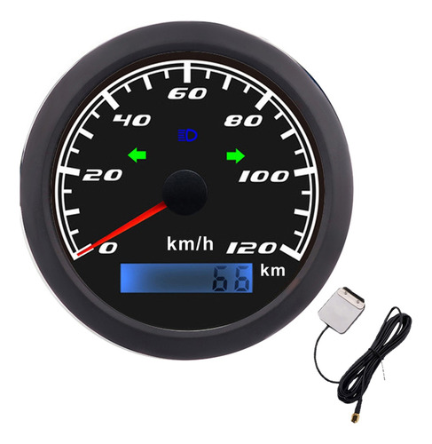 Velocímetro Gps De 200 Km/h, Indicador De Velocidad De Luz