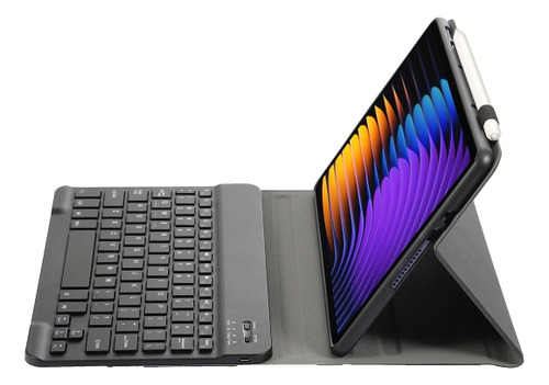 Capa De Teclado Preta Para Xiaomi Pad 7/7 Pro 11,2 Polegadas