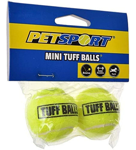 Petsport Mini Tuff Ball 1.5  Paredes De Goma Natural Extragr