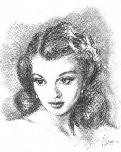 Dibujo Retrato A Lapiz, Sepia O Carbonilla A Pedido Encargo