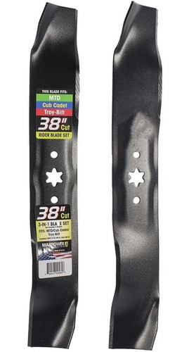 Maxpower 561531b Cuchillas Para Cortacésped, 742-0610, 742-0