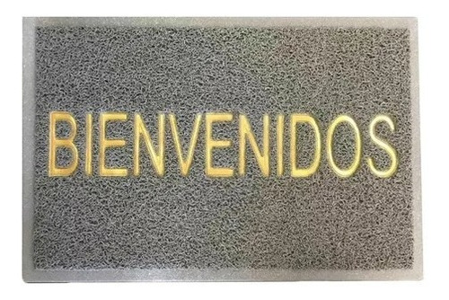 Felpudo Bienvenido Goma, Alfombra Pvc Entrada 0.40 X 0.60