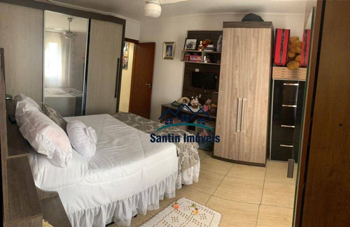 Imagem 8 de 14 de Sobrado Com 3 Dormitórios(01 Suíte E 01 Reversível ) Espaço Gourmet, 02 Vagas Cobertas À Venda, 131 M² - Ferrazópolis - São Bernardo Do Campo/sp - So0434