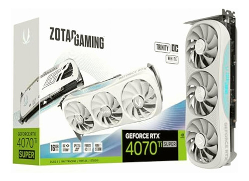 Zotac Gaming Geforce Rtx 4070 Ti Super Trinity Oc White