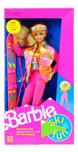 Barbie Ski Fun Graceful & Glamorous 1991 Edition