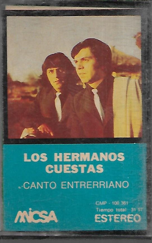 Los Hermanos Cuestas Album Canto Entrerriano Sello Micsa