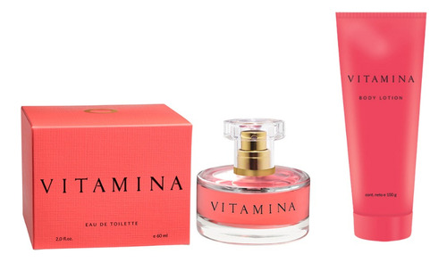 Perfume Vitamina Edt 60 Ml + Body Lotion