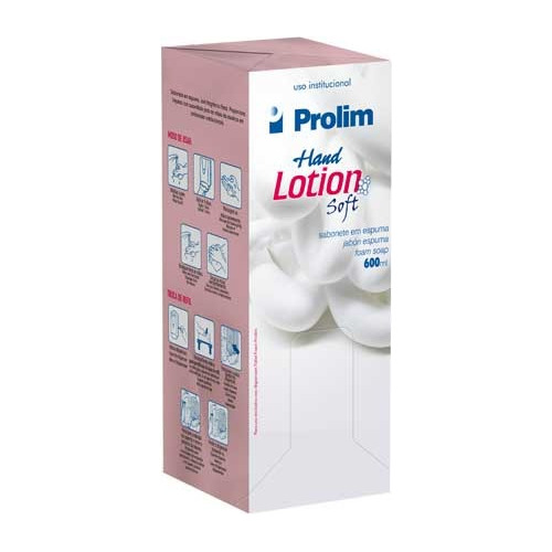 Jabón En Espuma Para Manos Prolim 600 Ml Rinde 2000 Usos