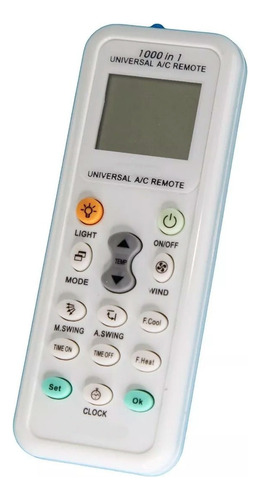 Control Remoto Universal Para Aire Acondicionado